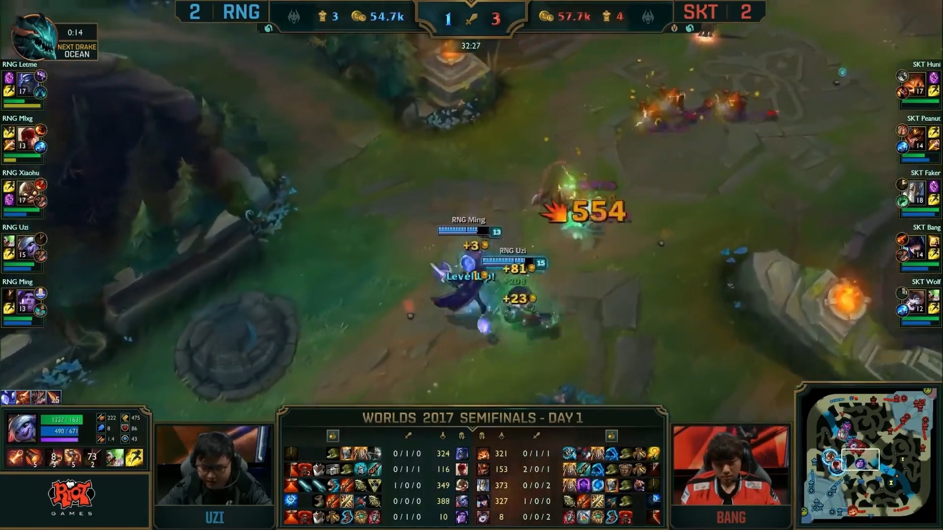 关于Faker关键节点挺进下一轮，RNG带队取胜！的信息